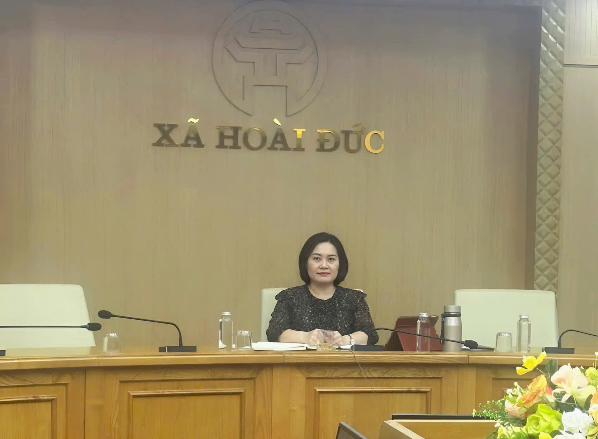 Hoài Đức dự hội nghị trực tuyến của thành phố Hà Nội về công tác cải cách hành chính- Ảnh 2.