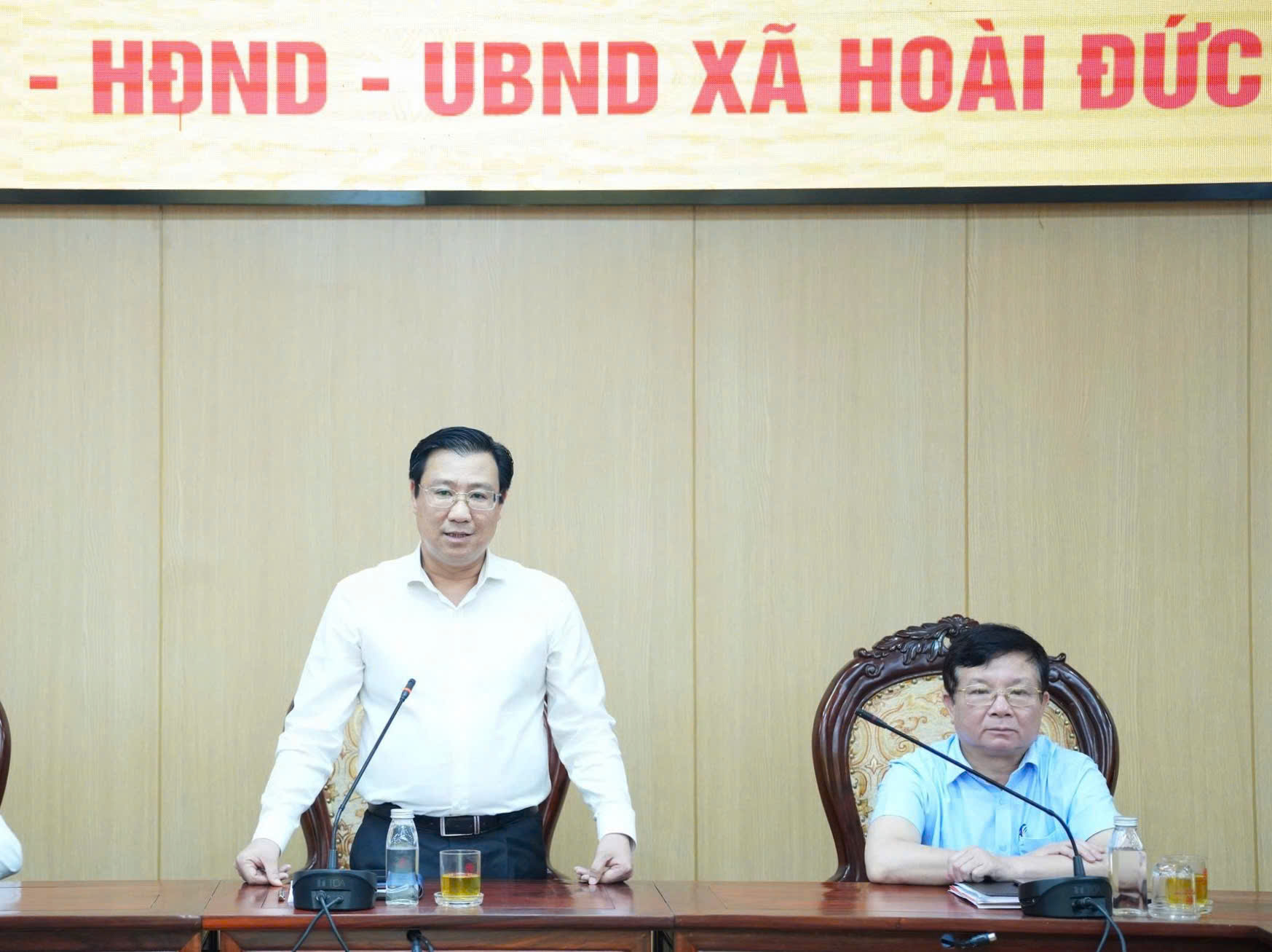 Hoài Đức tổ chức hội nghị trao quyết định về công tác cán bộ- Ảnh 7.