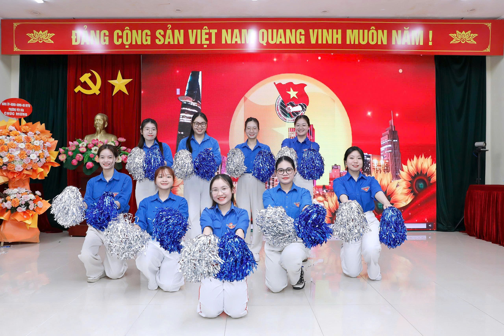 Đại hội Hội Liên hiệp Thanh niên phường Yên Hòa lần thứ I thành công tốt đẹp- Ảnh 1.