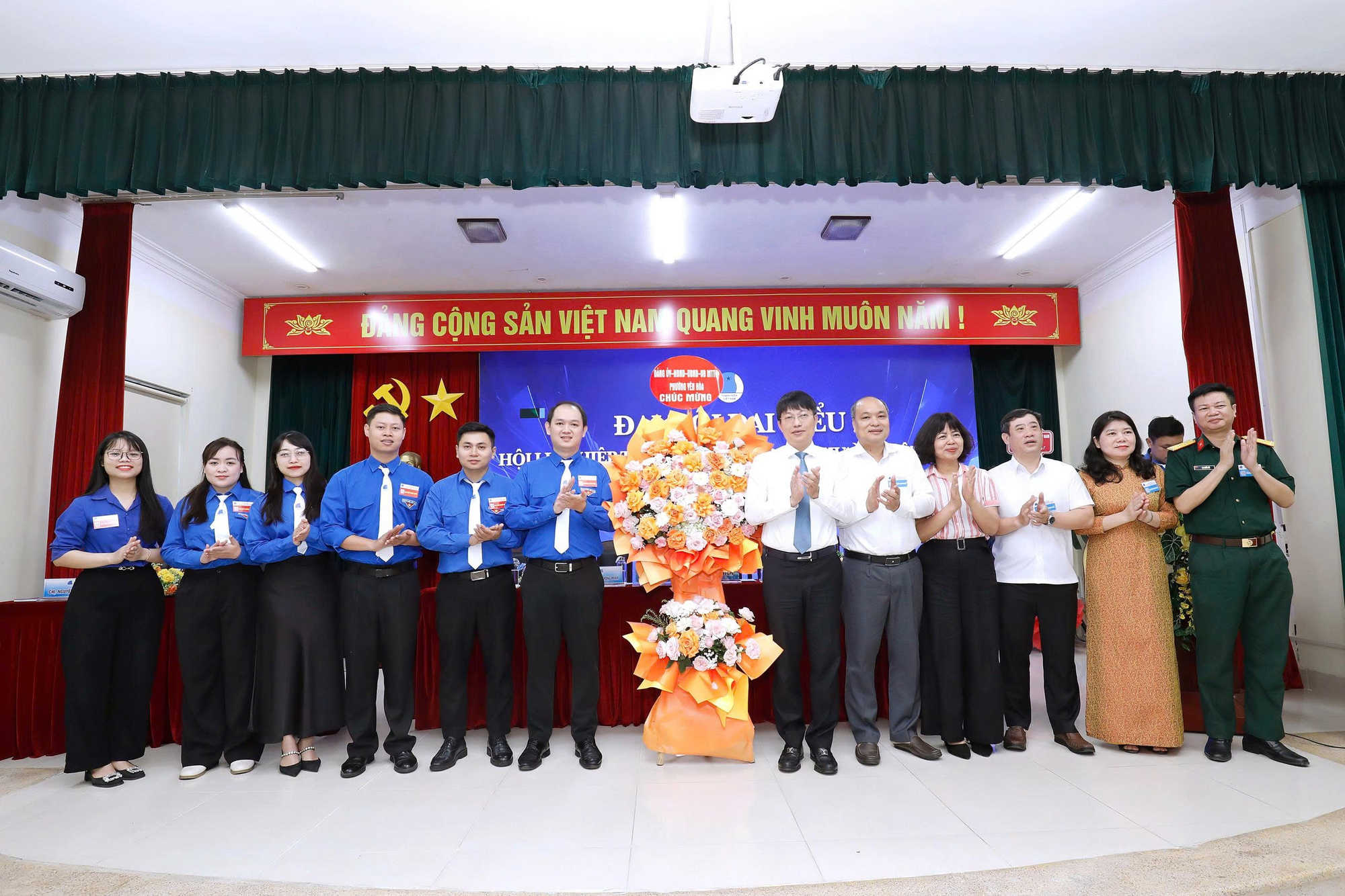 Đại hội Hội Liên hiệp Thanh niên phường Yên Hòa lần thứ I thành công tốt đẹp- Ảnh 2.