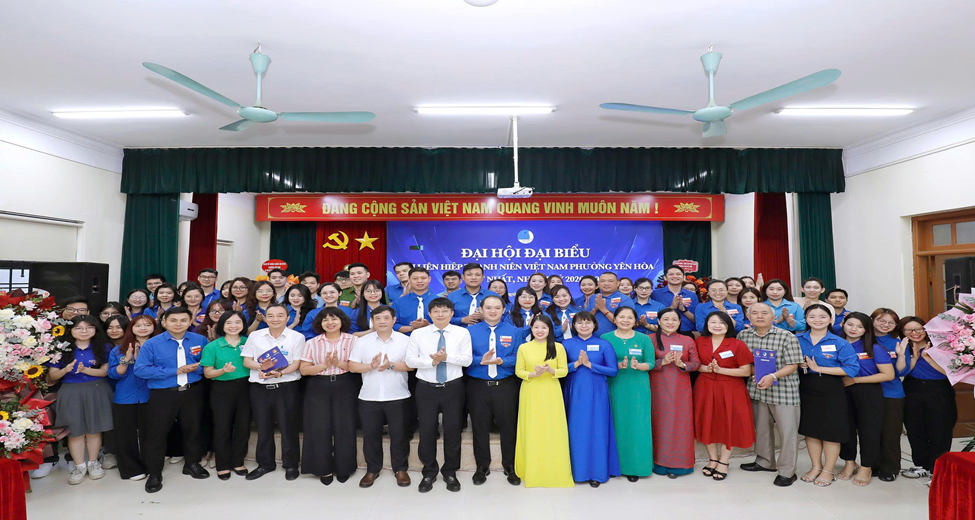 Đại hội Hội Liên hiệp Thanh niên phường Yên Hòa lần thứ I thành công tốt đẹp- Ảnh 5.
