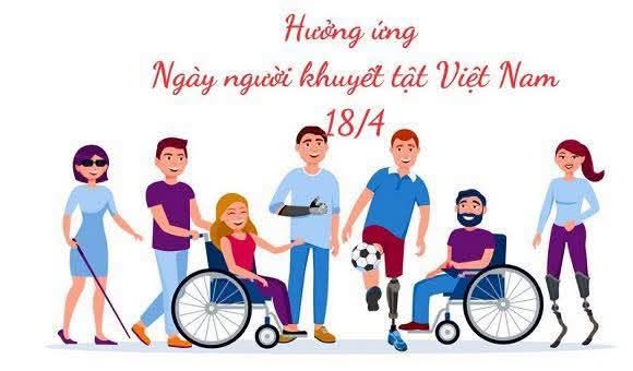 HƯỞNG ỨNG NGÀY NGƯỜI KHUYẾT TẬT VIỆT NAM 18/4- Ảnh 1.