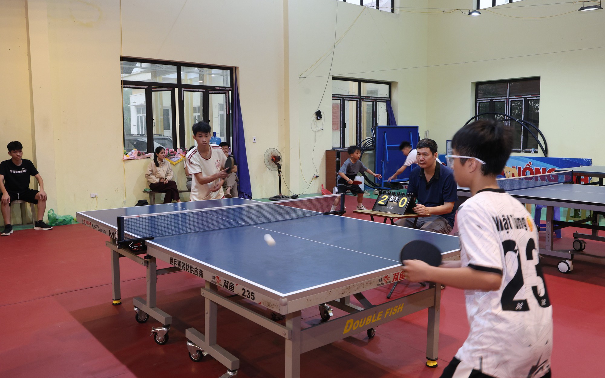 Sôi nổi Giải bóng bàn thanh thiếu niên xã Vân Đình năm 2026