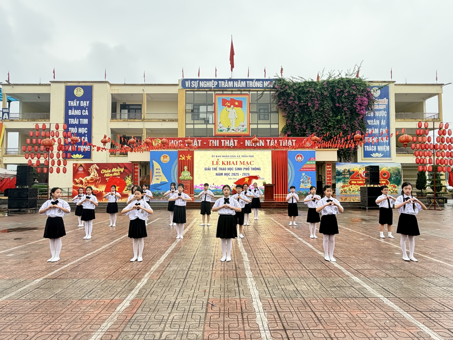 Xã Trần Phú tổ chức thành công Giải thể thao học sinh phổ thông năm học 2025 - 2026- Ảnh 4.