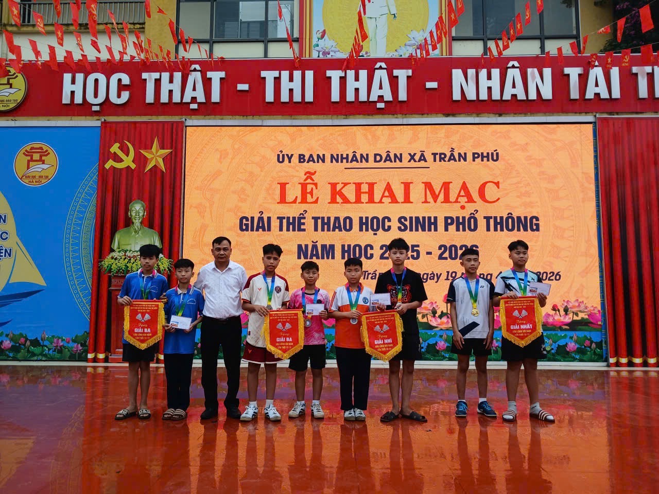 Xã Trần Phú tổ chức thành công Giải thể thao học sinh phổ thông năm học 2025 - 2026- Ảnh 7.