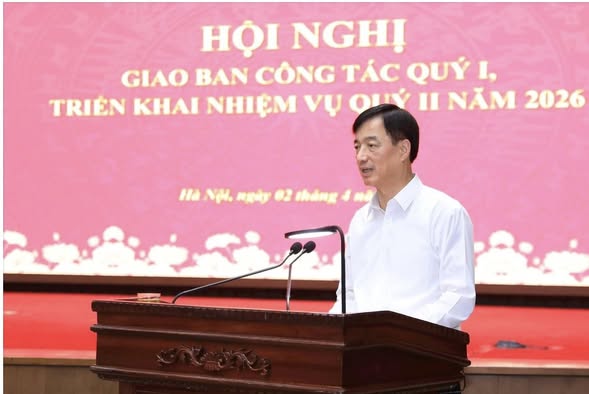 Thành phố Hà Nội đánh giá kết quả công tác Quý I, triển khai nhiệm vụ trọng tâm quý II năm 2026- Ảnh 3.