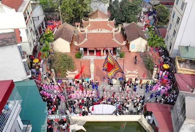 Lãnh đạo xã Hoài Đức dâng lễ tại các lễ hội truyền thống của quê hương- Ảnh 16.