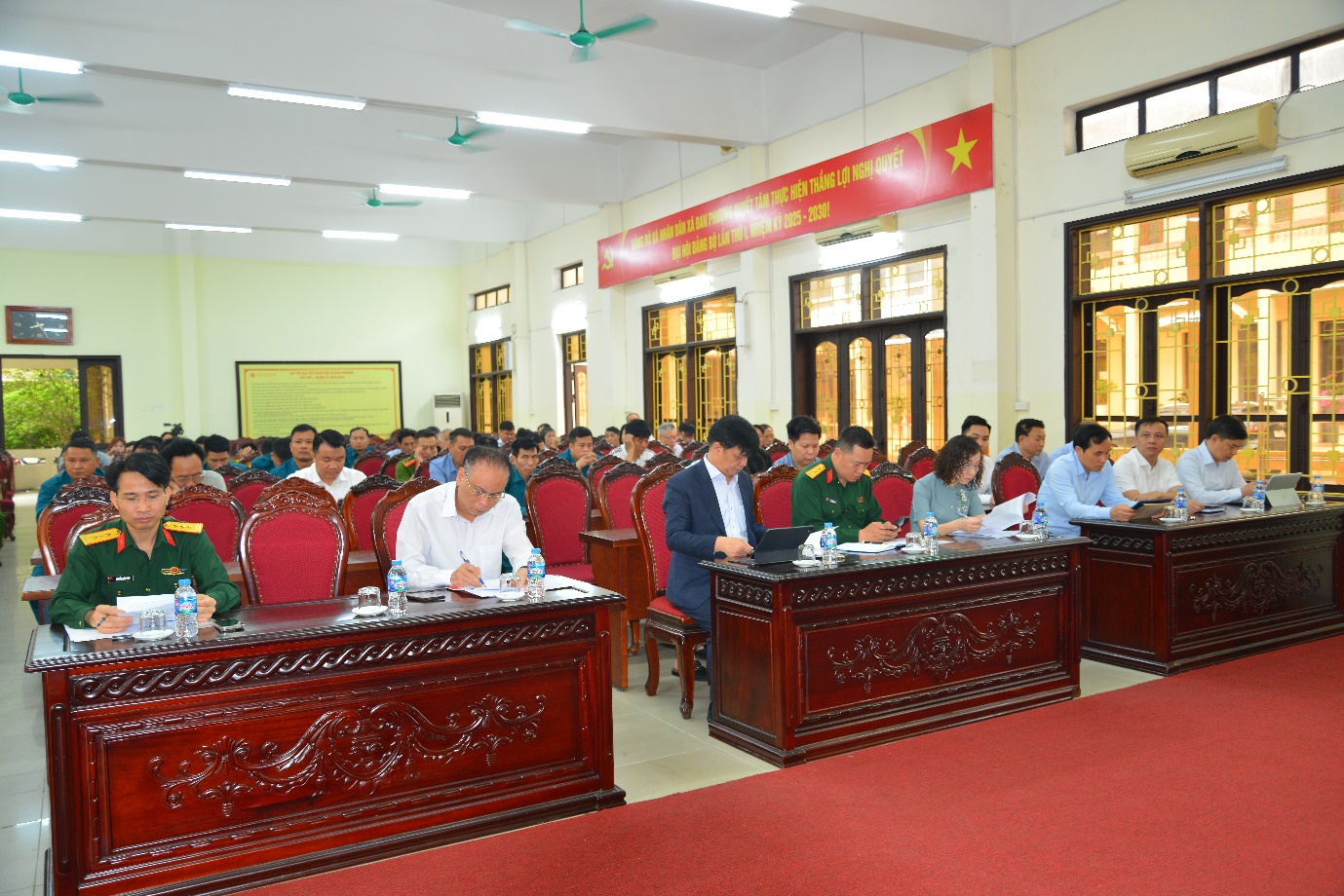 Xã Đan Phượng tổng kết công tác tuyển chọn, gọi công dân nhập ngũ và thực hiện nghĩa vụ tham gia Công an nhân dân năm 2026.- Ảnh 1.