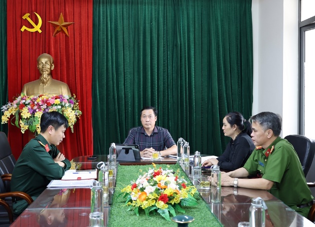 Điểm cầu xã Xuân Mai: Đồng chí Chủ tịch UBND xã dự hội nghị toàn quốc về công tác phòng, chống thiên tai năm 2026- Ảnh 4.