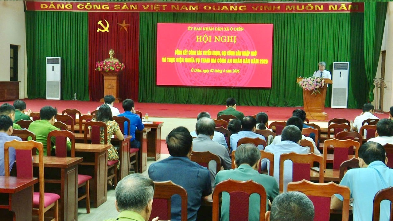 Tổng kết công tác tuyển chọn và gọi công dân nhập ngũ, thực hiện nghĩa vụ tham gia Công an nhân dân năm 2026- Ảnh 1.