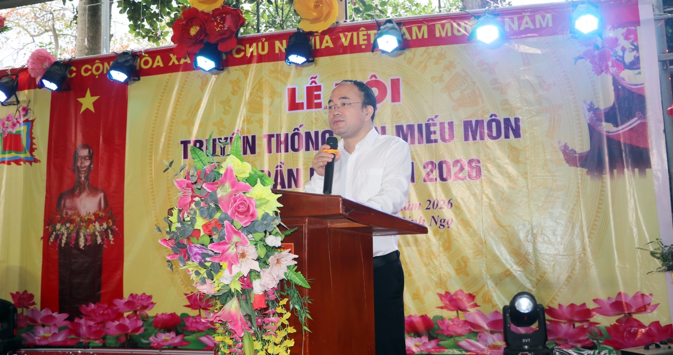 Lễ hội truyền thống Đền Miếu Môn xã Trần Phú thành công tốt đẹp- Ảnh 3.