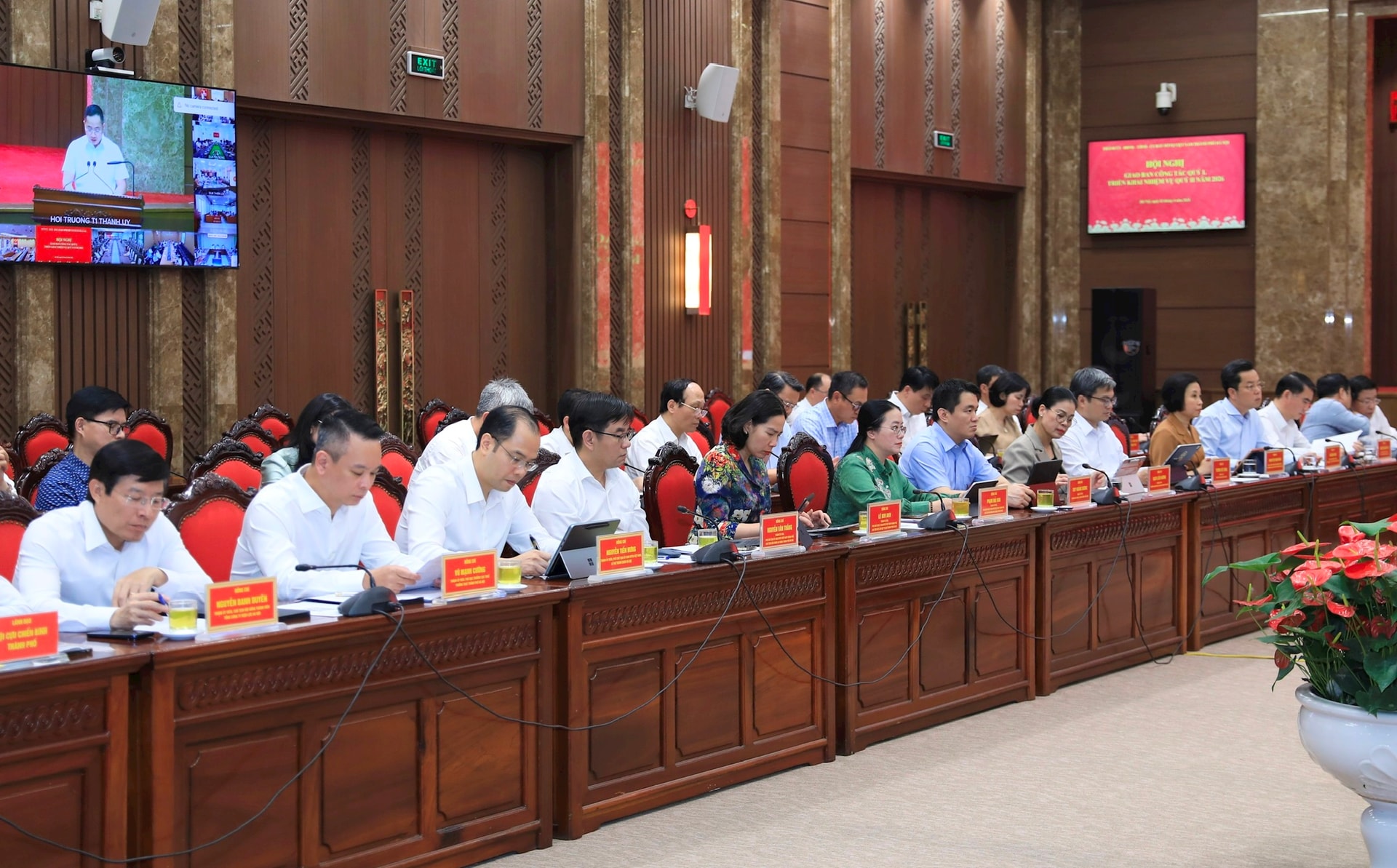 Xã Nam Phù dự hội nghị trực tuyến đánh giá kết quả công tác quý I, triển khai nhiệm vụ trọng tâm quý II-2026- Ảnh 8.