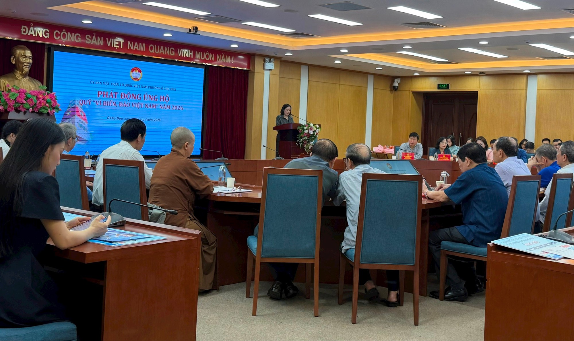 Phường Ô Chợ Dừa phát động ủng hộ Quỹ "Vì biển, đảo Việt Nam"- Ảnh 2.