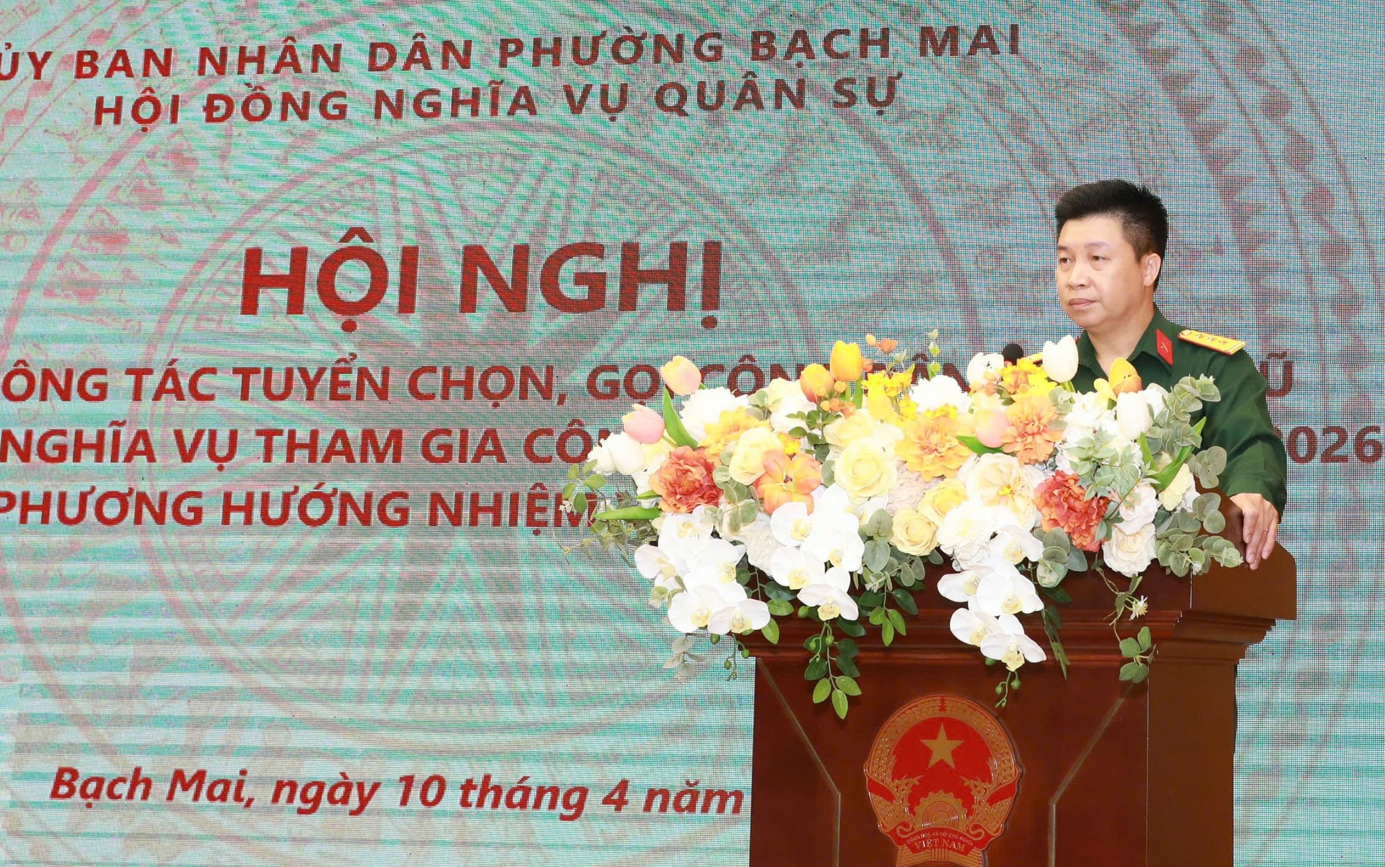 Phường Bạch Mai khen thưởng thành tích trong công tác tuyển quân- Ảnh 4.