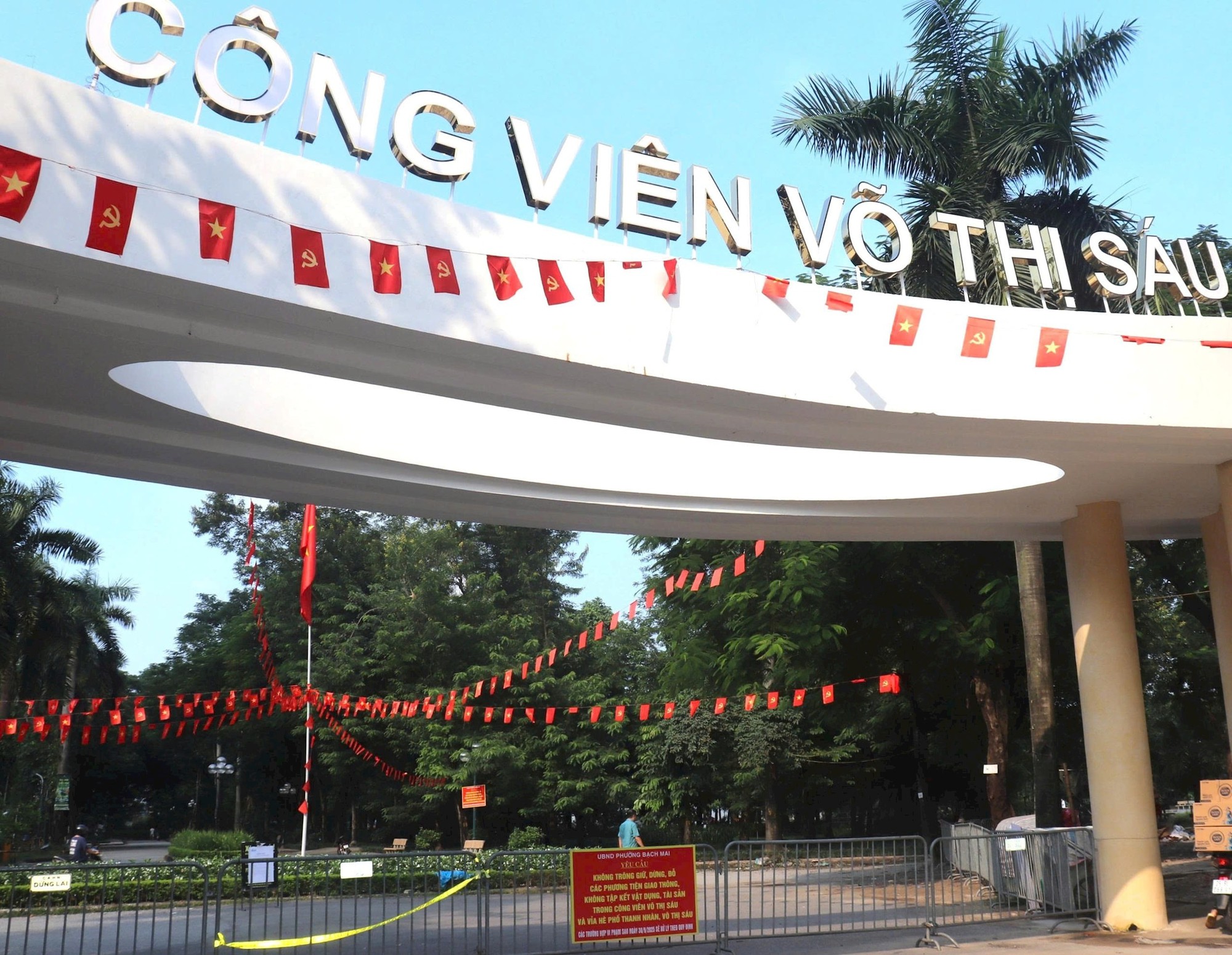 Phường Bạch Mai triển khai thu hồi đất thực hiện xây dựng hạ tầng kỹ thuật Công viên Võ Thị Sáu- Ảnh 1.