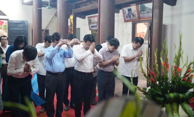 Lãnh đạo xã Hoài Đức dự khai mạc lễ hội truyền thống thôn Phú Đa và lễ hội truyền thống thôn Thượng Thụy- Ảnh 6.