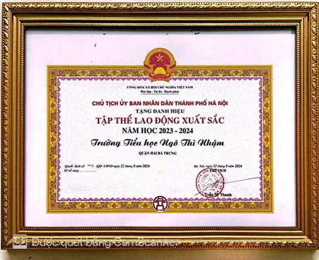 Nhà giáo Nguyễn Thị Bích Thủy – Người Hiệu trưởng tận tâm, người truyền cảm hứng cho ngôi trường mang tên Ngô Thì Nhậm.- Ảnh 2.