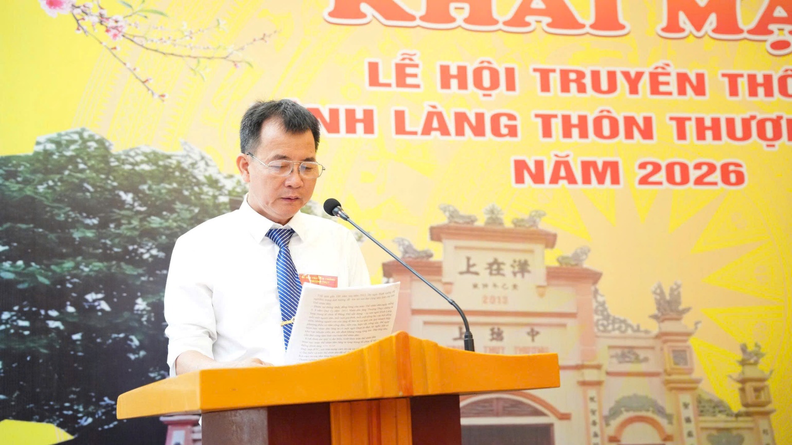 Lãnh đạo xã Hoài Đức dự khai mạc lễ hội truyền thống thôn Phú Đa và lễ hội truyền thống thôn Thượng Thụy- Ảnh 7.