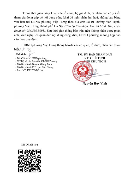 THÔNG BÁO
Công khai lấy ý kiến các cơ quan, tổ chức, cá nhân và cộng đồng dân cư Dự án Điều chỉnh cục bộ ô đất C2/NO8, C2/NT3, C2/HH6
- Ảnh 2.