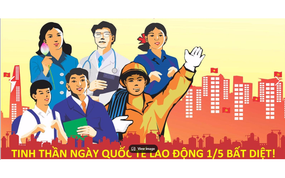 Tuyên truyền kỷ niệm 140 năm Ngày Quốc tế Lao động
(01/5/1886 - 01/5/2026)