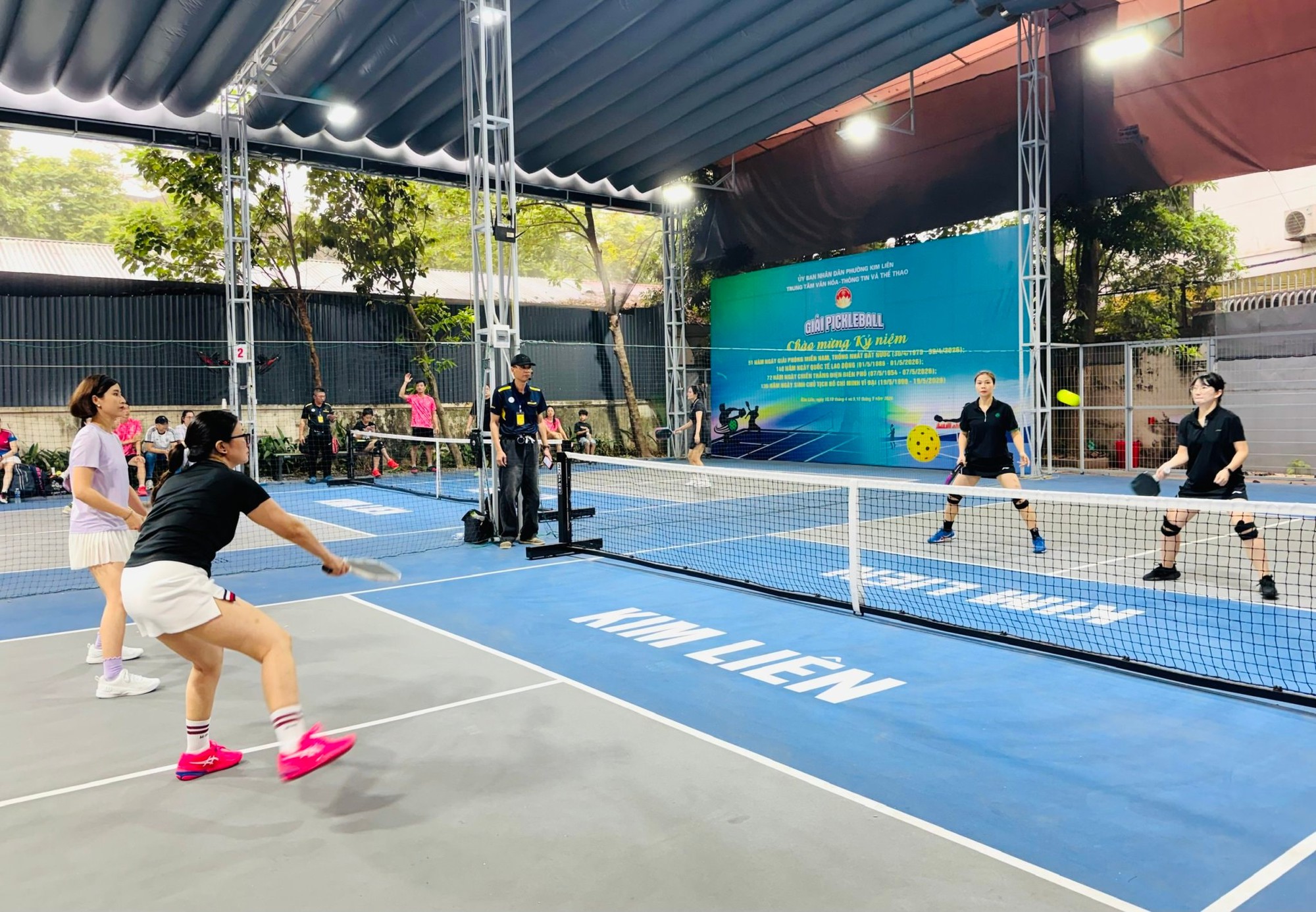 Khai mạc Giải Pickleball phường Kim Liên năm 2026- Ảnh 3.