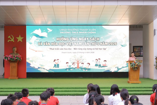 Phường Thanh Xuân sôi nổi tổ chức Ngày Sách và Văn hóa đọc với nhiều hoạt động ý nghĩa- Ảnh 17.