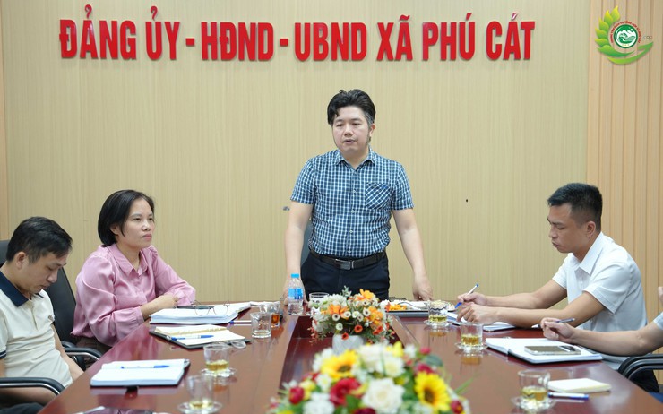 XÃ PHÚ CÁT: SIẾT CHẶT QUẢN LÝ, QUYẾT TÂM CHUẨN HÓA BỮA ĂN BÁN TRÚ TRONG TRƯỜNG HỌC