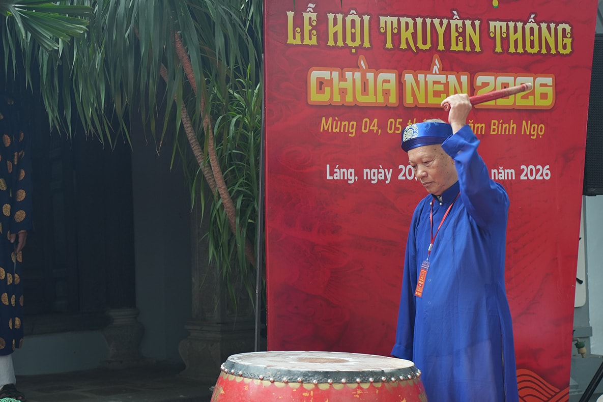 Khai mạc Lễ hội truyền thống Chùa Nền năm 2026:
Khi đạo hiếu "thắp lửa" cho hành trình hội Láng- Ảnh 6.