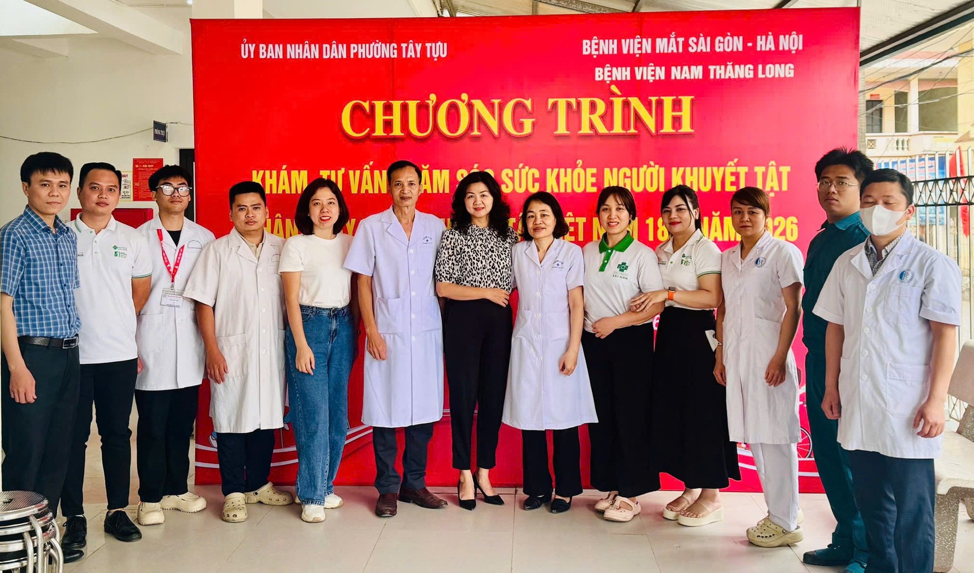 Phường Tây Tựu khám sức khỏe miễn phí cho hơn 200 người khuyết tật- Ảnh 5.