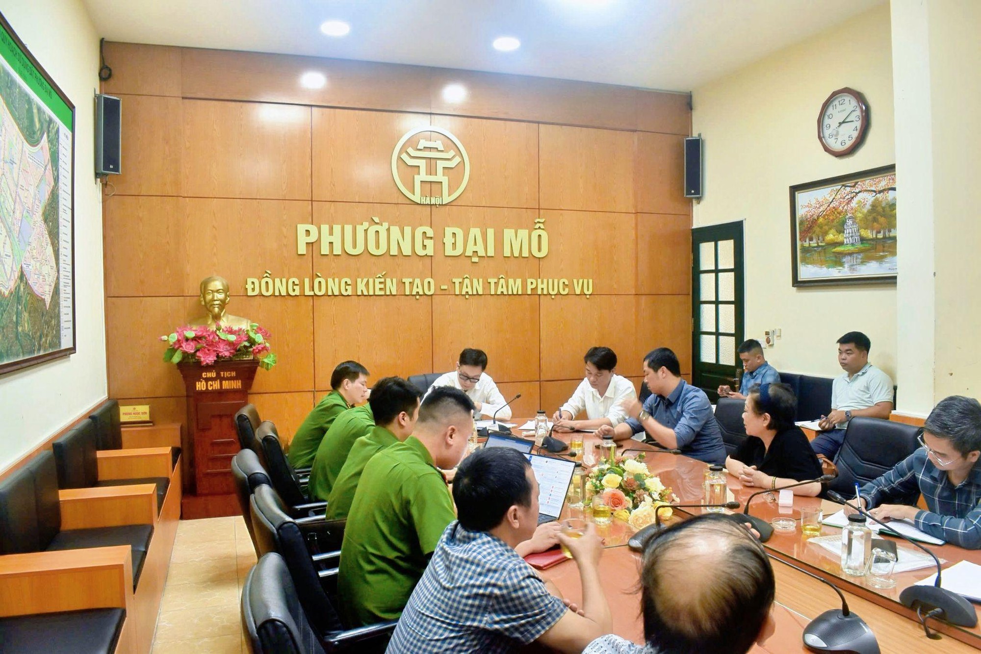 UBND phường Đại Mỗ triển khai nghị quyết số 79/2025/NG-HĐND về khắc phục tồn tại trong công tác phòng cháy chữa cháy- Ảnh 1.