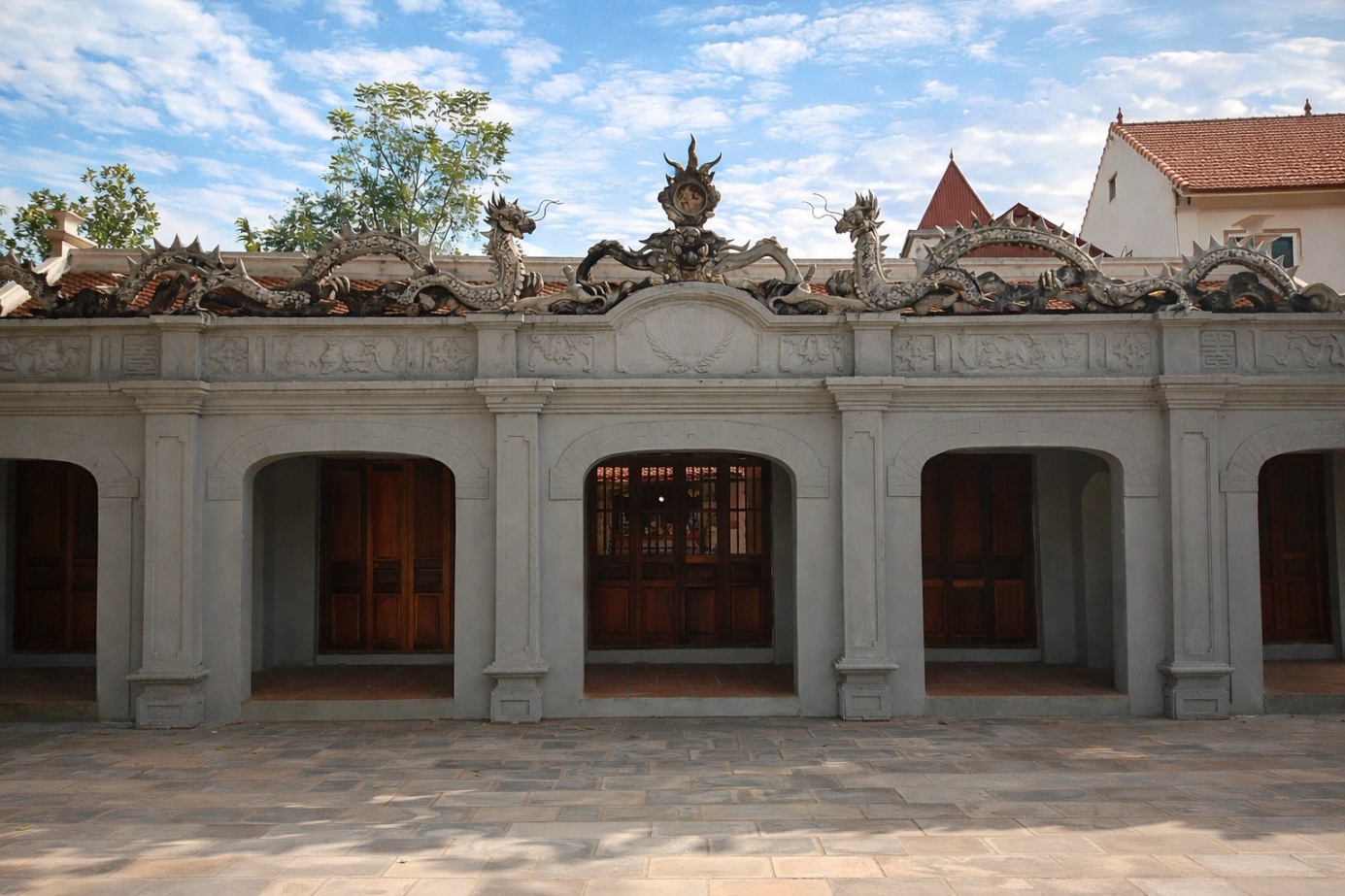Về thăm Di tích Lịch sử văn hóa Đền Đại Thành tại thôn Hoàng Xá, xã Yên Lãng, Thành phố Hà Nội.- Ảnh 1.
