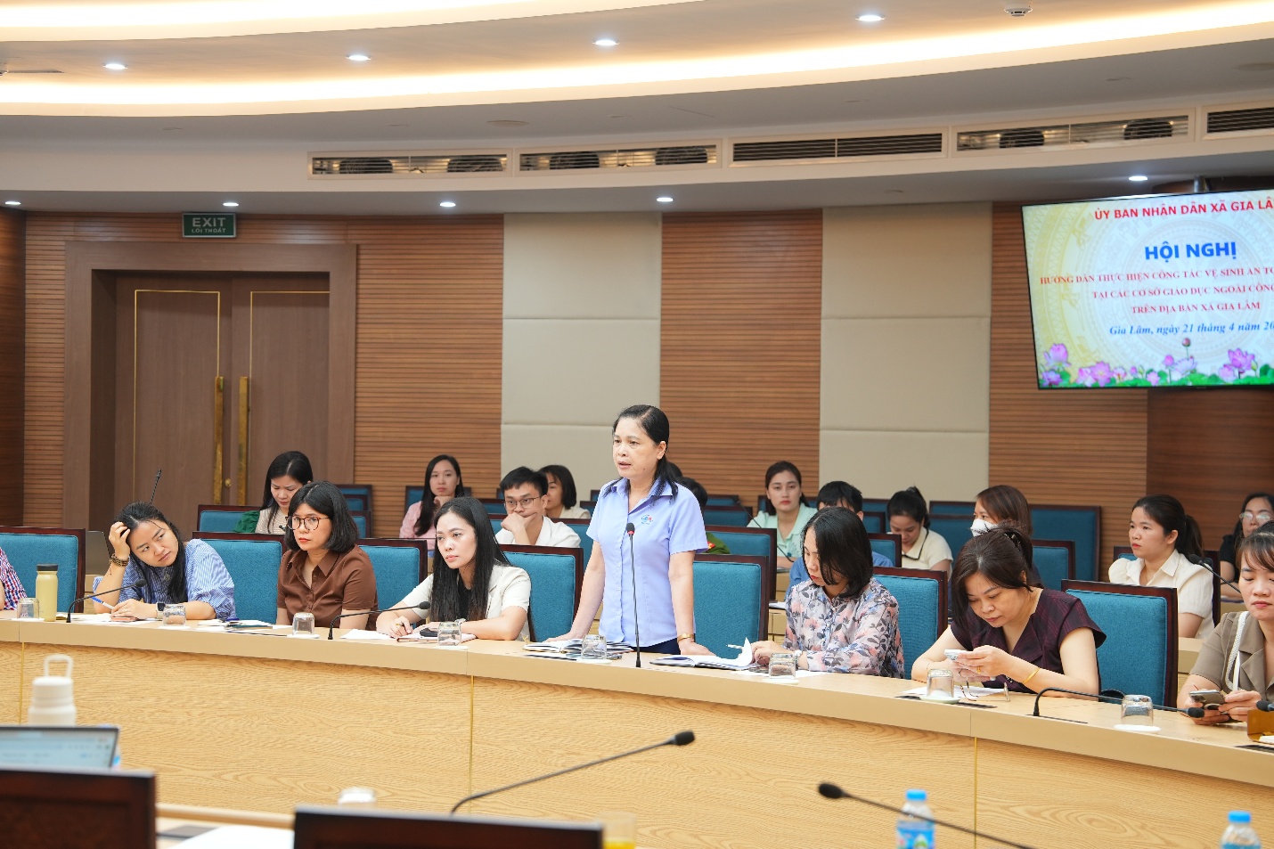 Gia Lâm giao ban công tác vệ sinh an toàn thực phẩm khối trường học ngoài công lập- Ảnh 4.