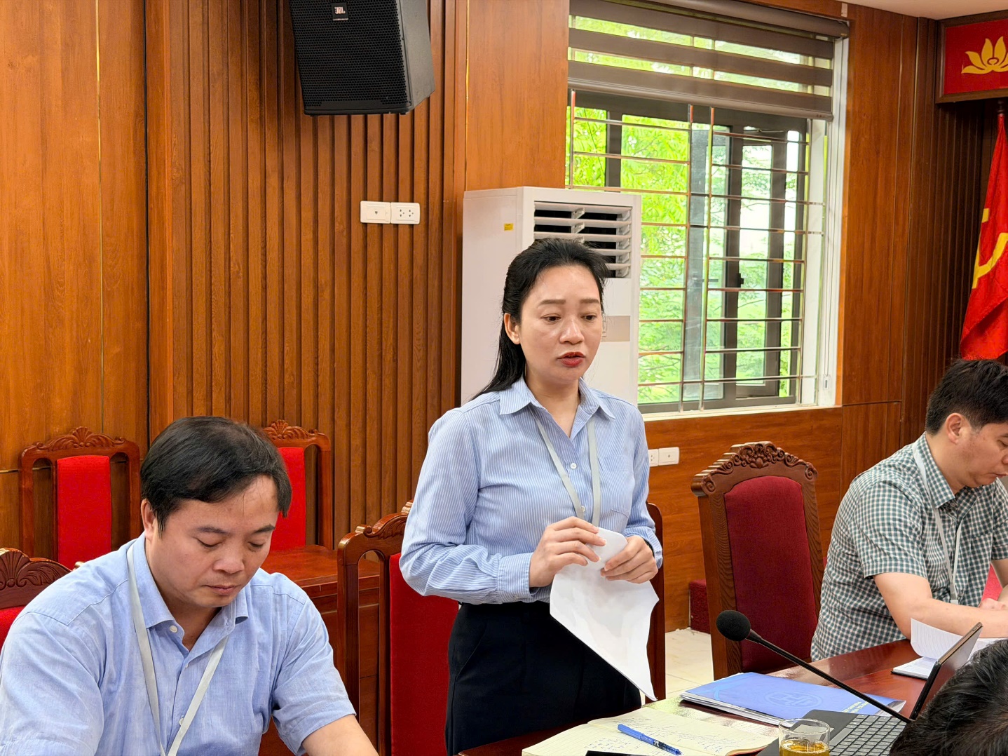 XÃ VĨNH THANH TỔ CHỨC HỘI NGHỊ GIAO BAN BAN CHỈ HUY PHÒNG THỦ DÂN SỰ NĂM 2026- Ảnh 4.