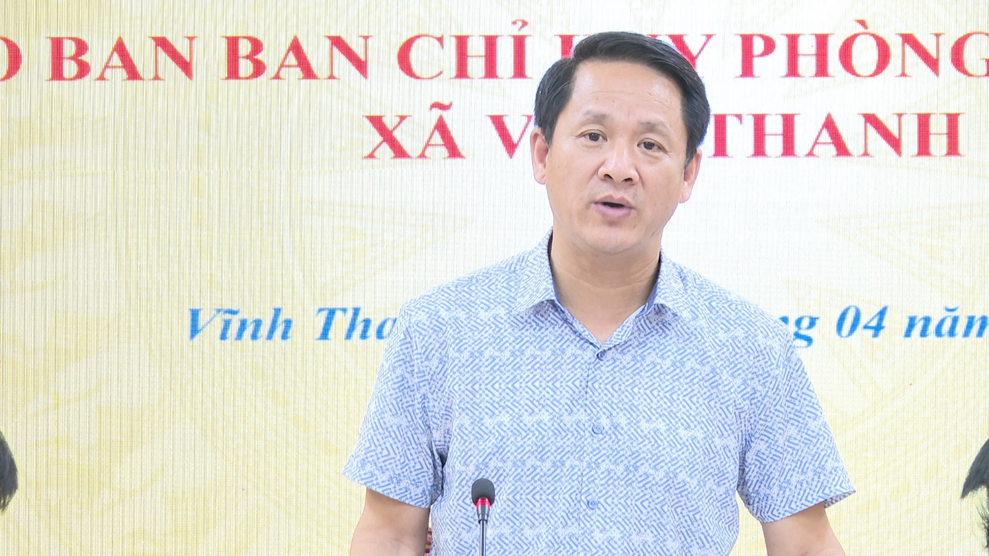 XÃ VĨNH THANH TỔ CHỨC HỘI NGHỊ GIAO BAN BAN CHỈ HUY PHÒNG THỦ DÂN SỰ NĂM 2026- Ảnh 5.