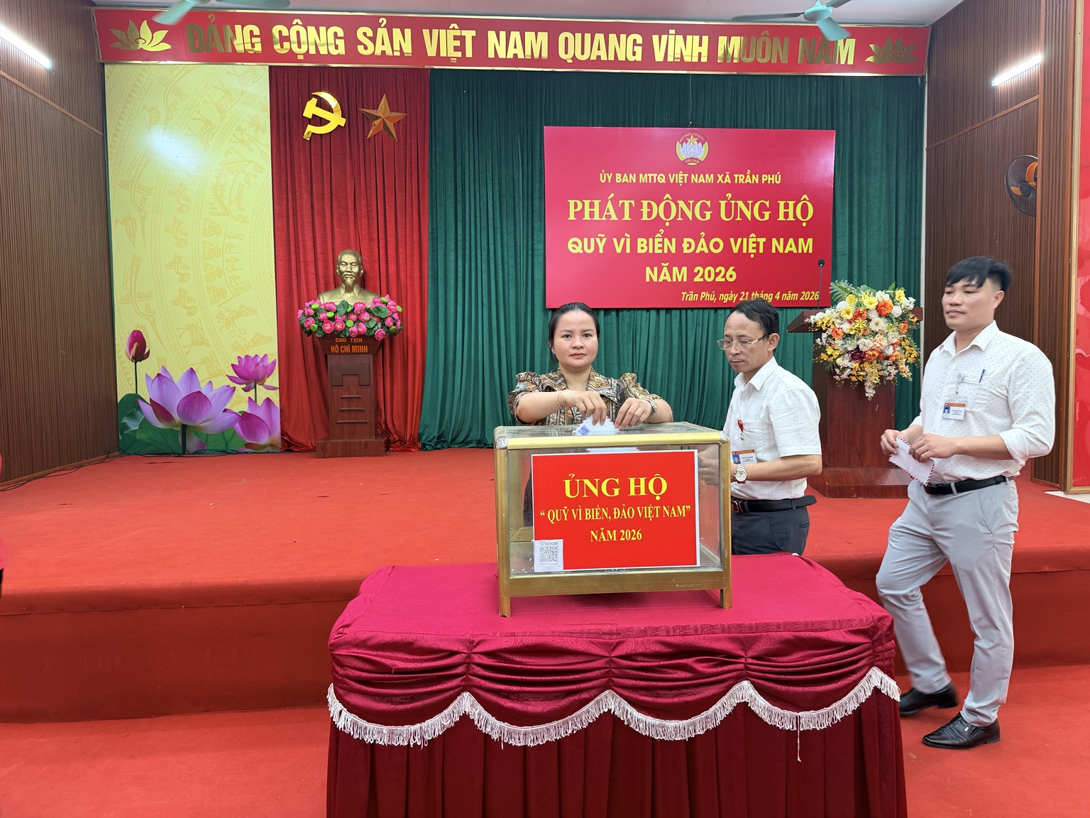 Xã Trần Phú phát động ủng hộ Quỹ “Vì biển, đảo Việt Nam” năm 2026- Ảnh 2.