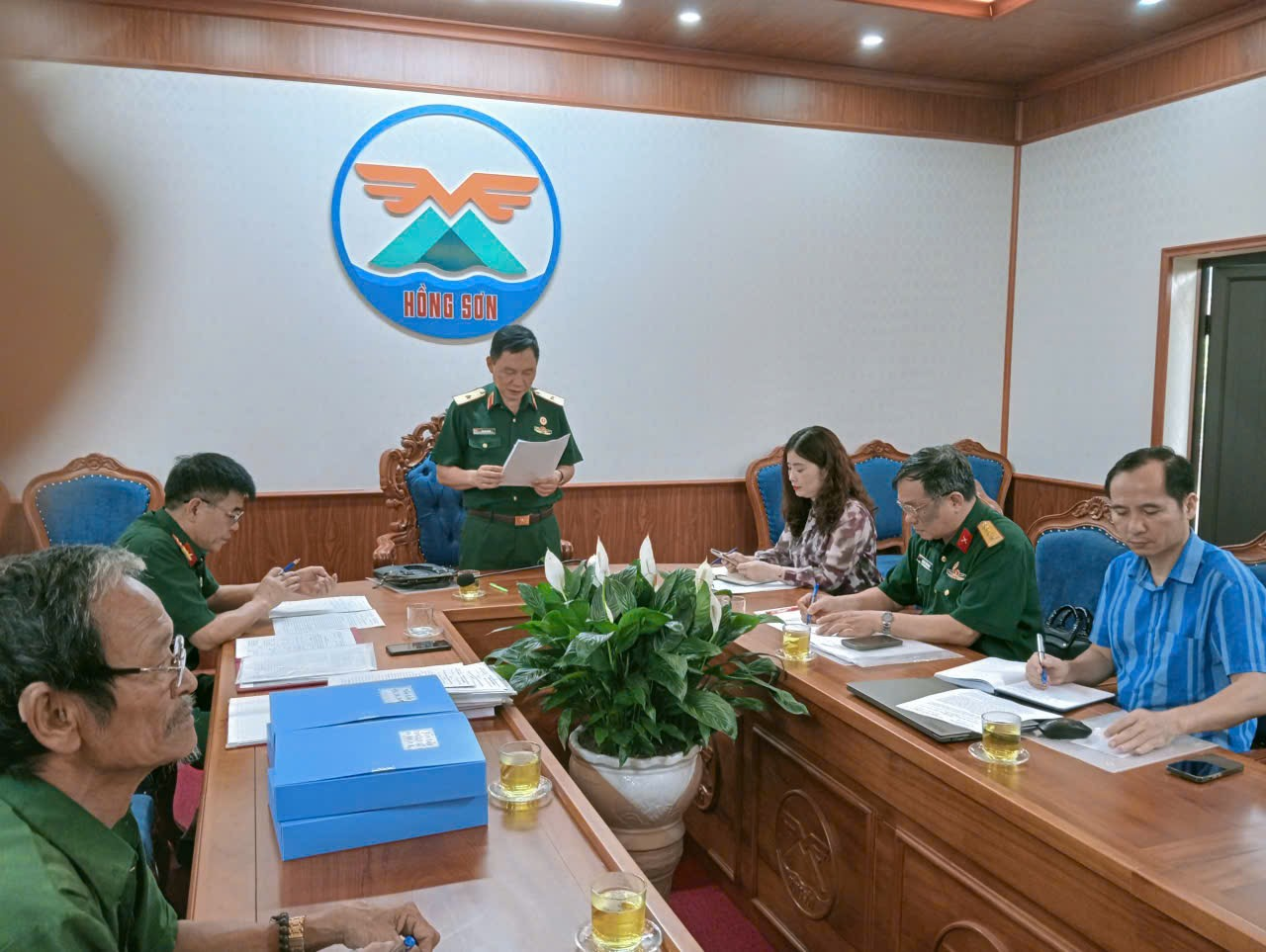 Hội CCB thành phố Hà Nội kiểm tra công tác Hội và hoạt động ủy thác vay vốn tại Hội CCB xã Hồng Sơn- Ảnh 2.