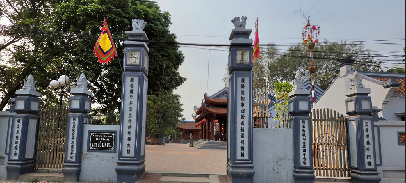 GIỚI THIỆU DI TÍCH ĐÌNH - MIẾU NỘI XÁ, XÃ HÒA XÁ- Ảnh 6.