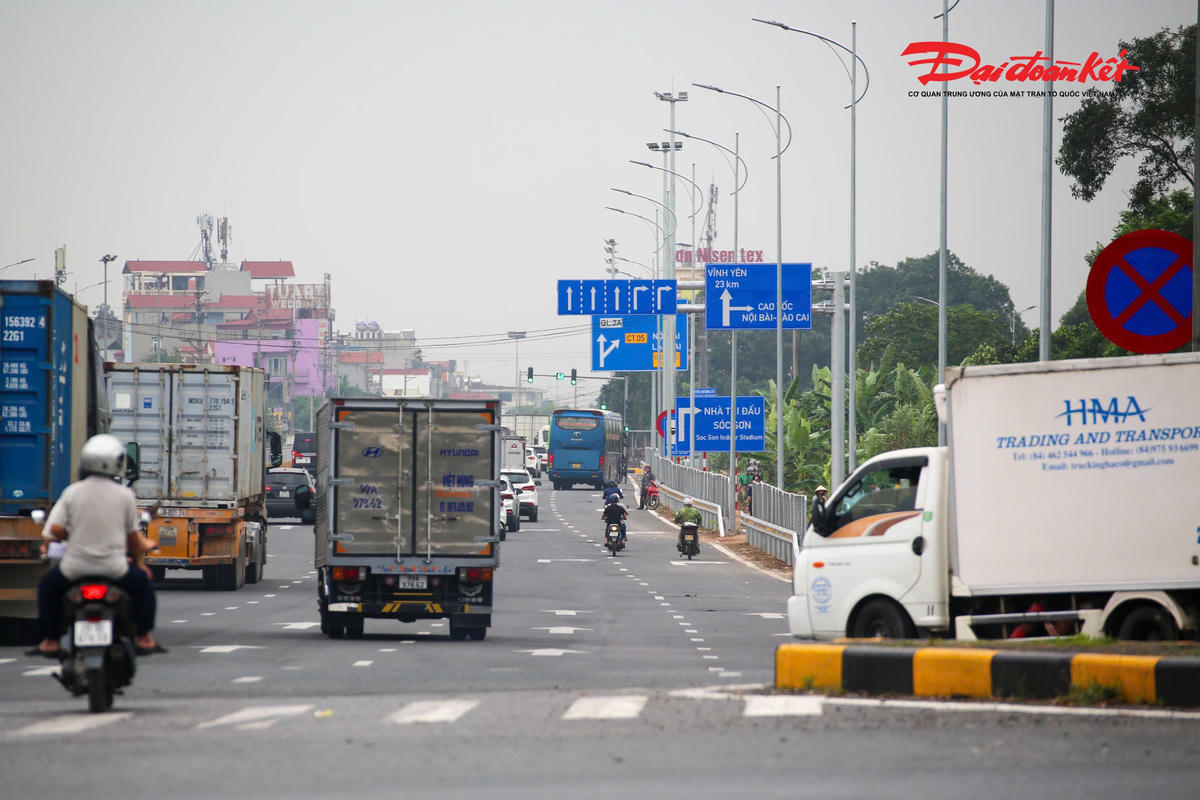 “Thay áo mới” nút giao Nội Bài, cửa ngõ phía Bắc Hà Nội thông thoáng trở lại- Ảnh 4.