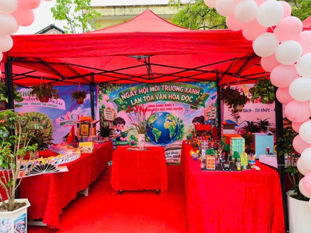 Sôi nổi các hoạt động hưởng ứng Ngày Sách và Văn hóa đọc Việt Nam năm 2026 tại các cơ sở giáo dục xã Phú Xuyên- Ảnh 1.