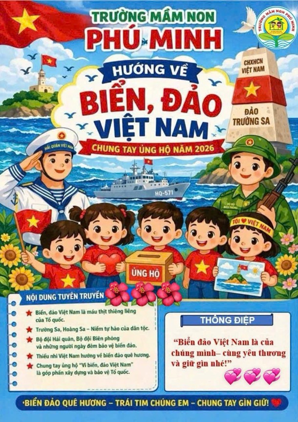 Các trường học trên địa bàn xã Phú Xuyên ủng hộ
Quỹ “Vì biển đảo Việt Nam” năm 2026
- Ảnh 6.