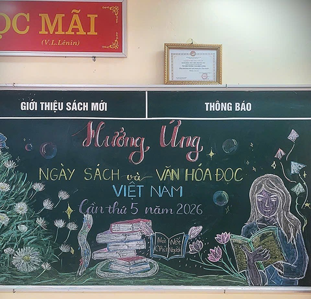 Sôi nổi các hoạt động hưởng ứng Ngày Sách và Văn hóa đọc Việt Nam năm 2026 tại các cơ sở giáo dục xã Phú Xuyên- Ảnh 4.