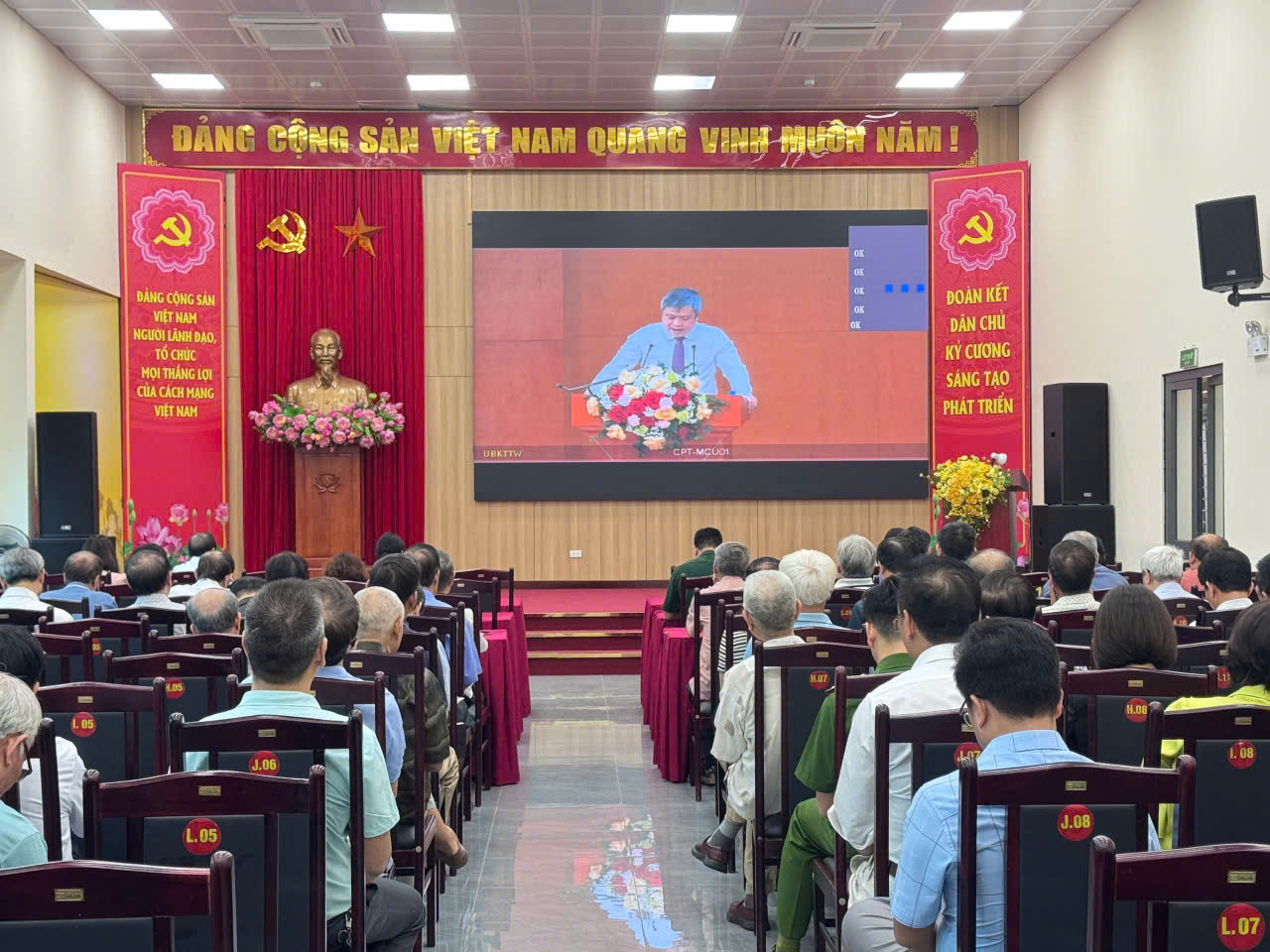 Ủy ban Kiểm tra Đảng ủy phường Phương Liệt tổ chức tiếp sóng Hội nghị trực tuyến về công tác kiểm tra, giám sát, kỷ luật Đảng- Ảnh 2.