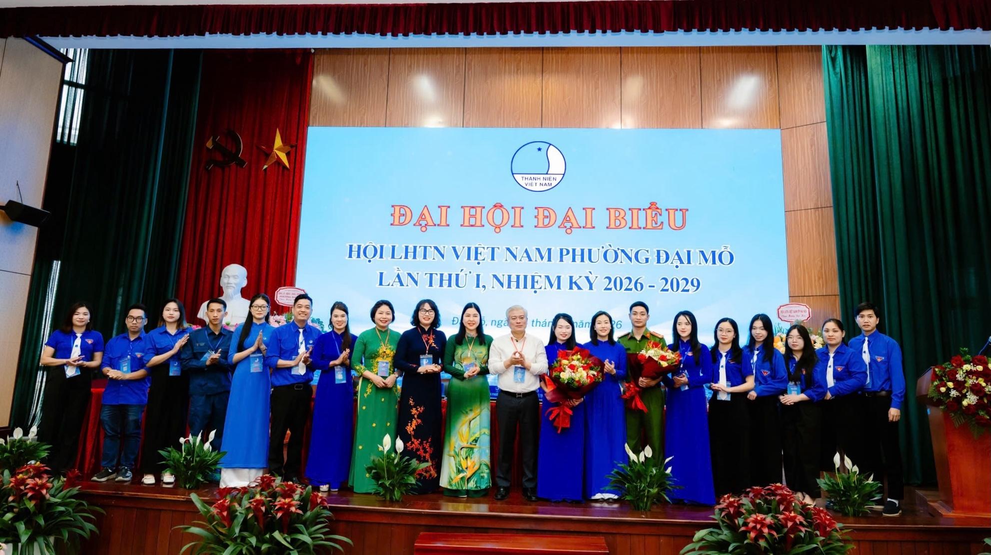 Đại hội đại biểu Hội Liên hiệp Thanh niên Việt Nam phường Đại Mỗ lần thứ I: Khát vọng tuổi trẻ vươn mình trong kỷ nguyên mới- Ảnh 5.