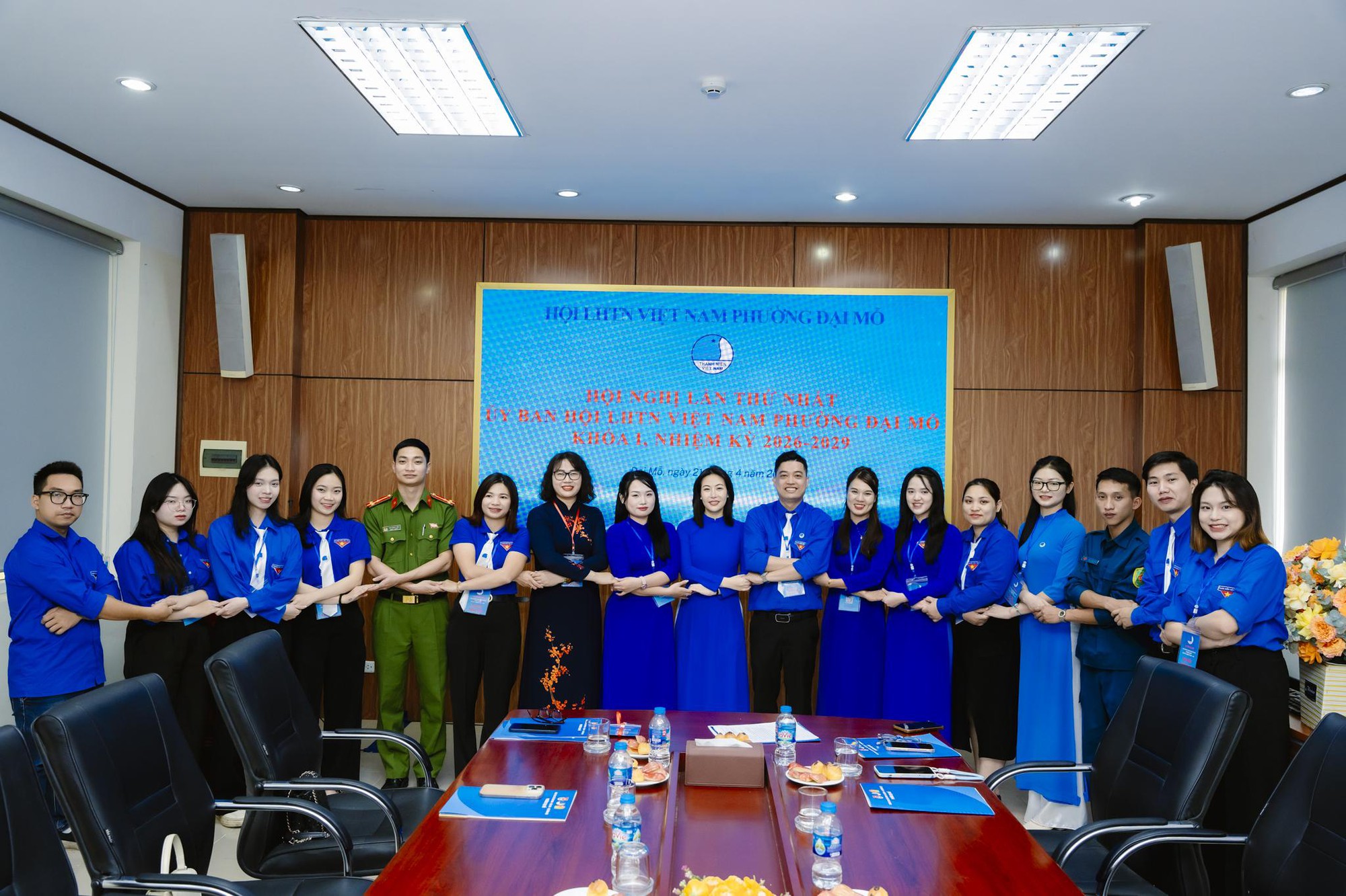 Đại hội đại biểu Hội Liên hiệp Thanh niên Việt Nam phường Đại Mỗ lần thứ I: Khát vọng tuổi trẻ vươn mình trong kỷ nguyên mới- Ảnh 6.