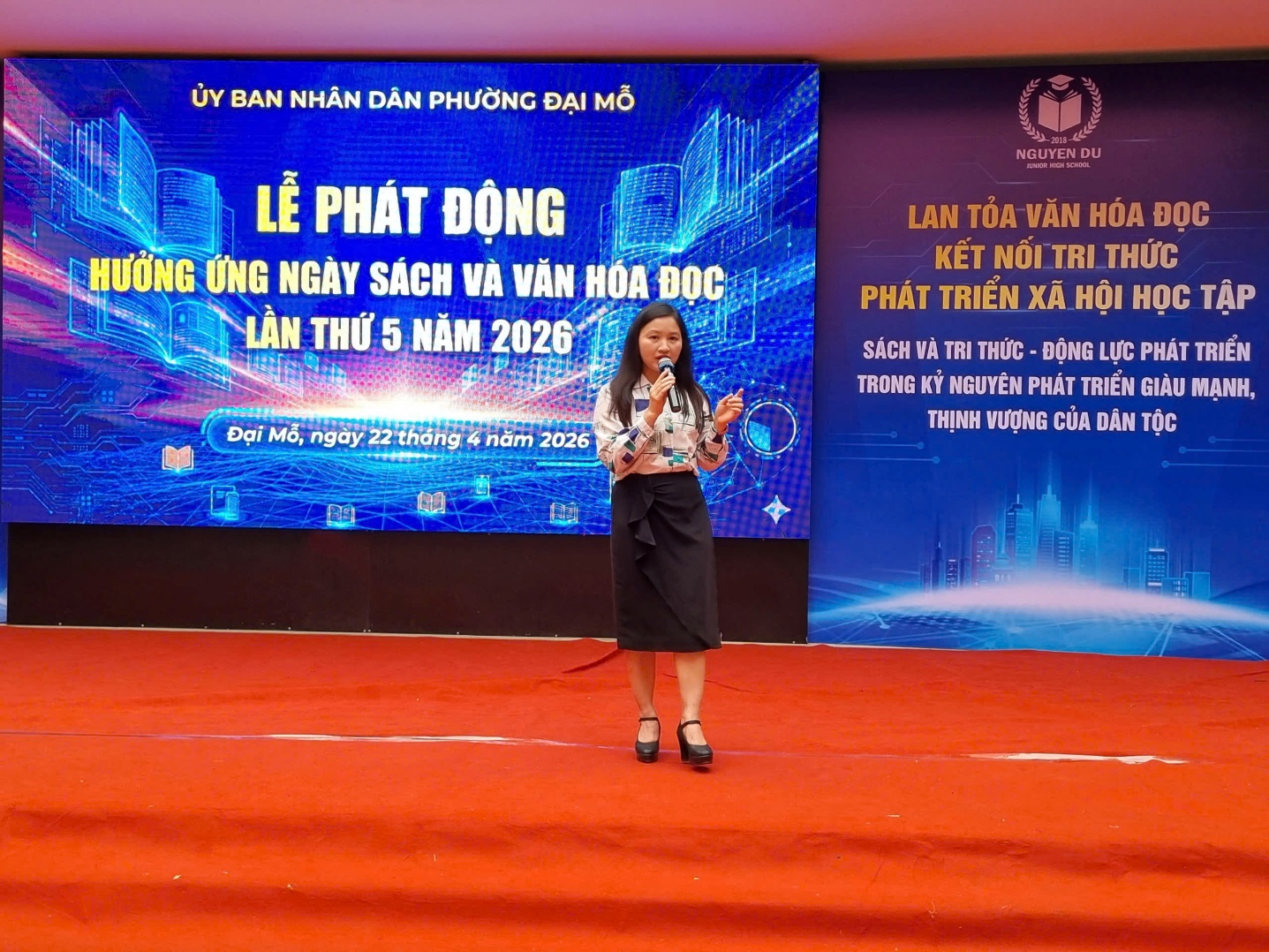 Phường Đại Mỗ phát động Ngày Sách và Văn hóa đọc 2026, lan tỏa tri thức trong cộng đồng- Ảnh 4.
