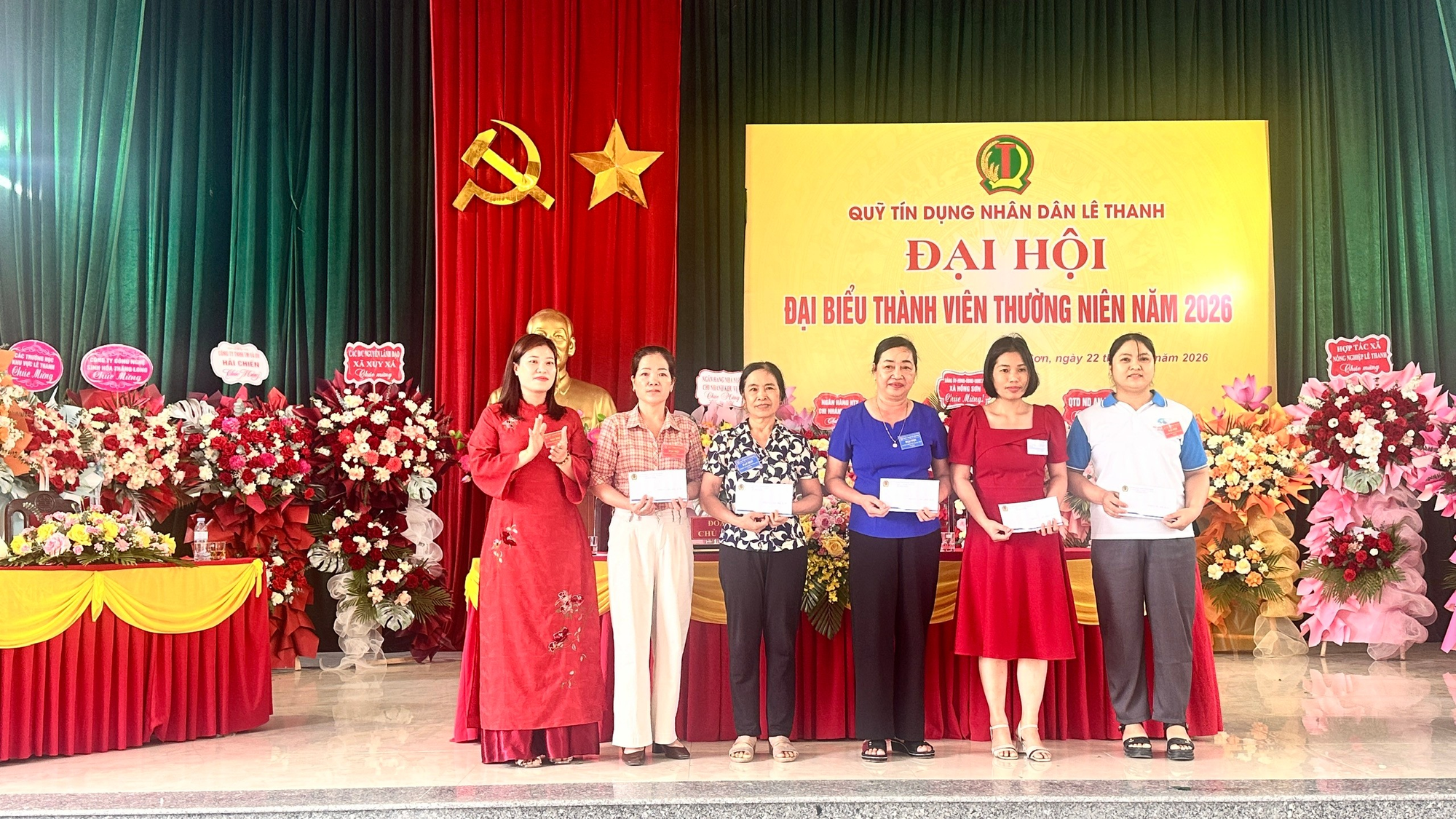 Quỹ tín dụng nhân dân Lê Thanh tổ chức thành công Đại hội đại biểu thành viên thường niên năm 2026- Ảnh 3.