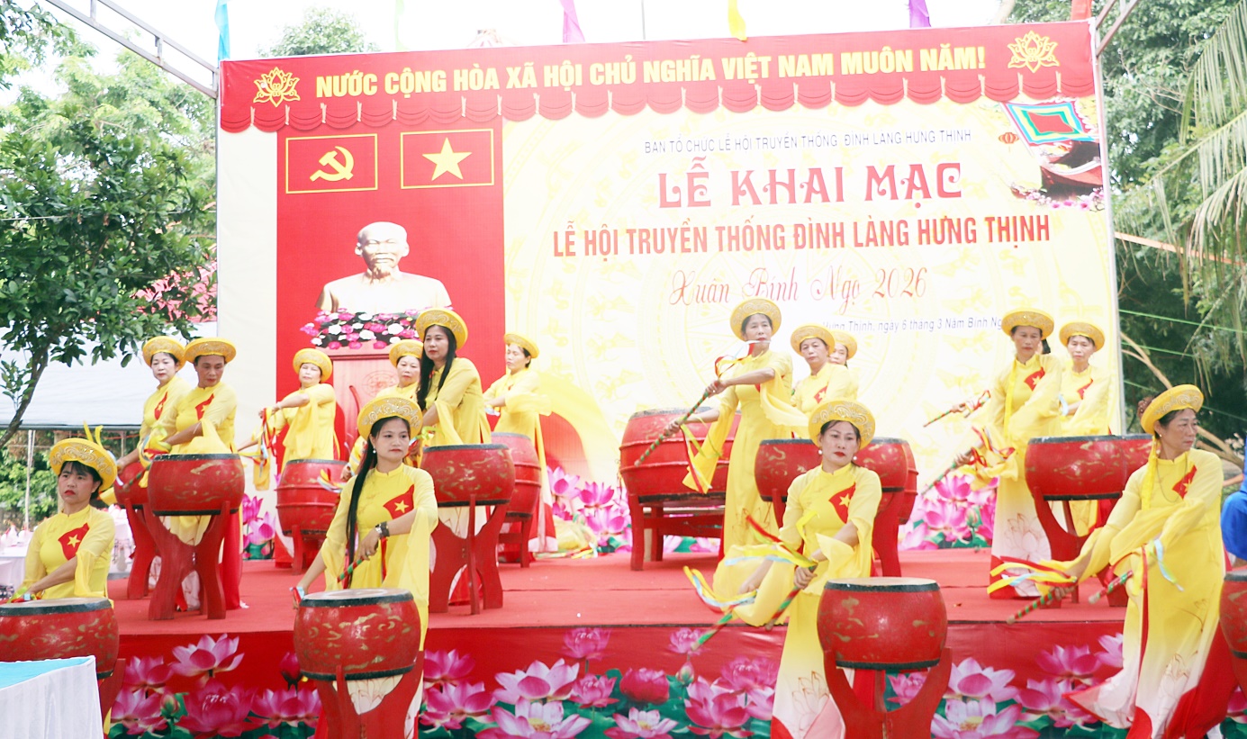 Khai mạc Lễ hội truyền thống Đình Hưng Thịnh- Ảnh 4.