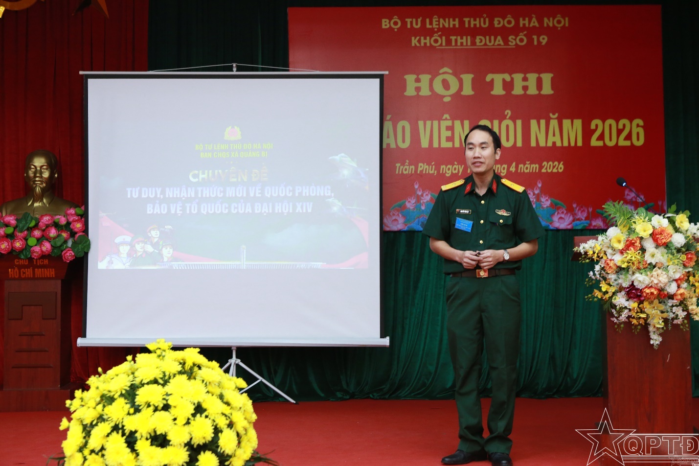 Khối thi đua số 19, Bộ Tư lệnh Thủ đô Hà Nội tổ chức thành công Hội thi báo cáo viên giỏi- Ảnh 4.