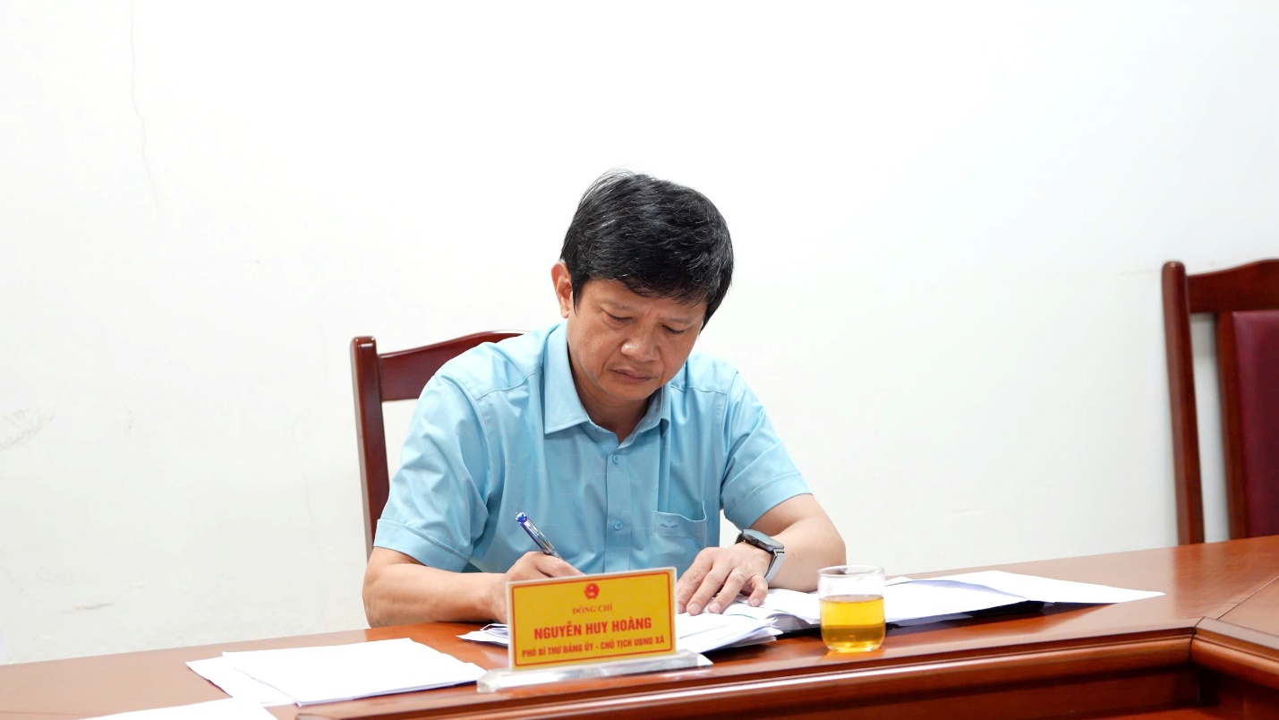 Xã Hoài Đức: Tập trung giải quyết dứt điểm các kiến nghị của nhân dân tại buổi tiếp dân tháng 4- Ảnh 1.