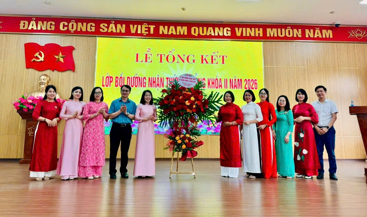 LỄ TỔNG KẾT: Lớp Bồi dưỡng nhận thức về Đảng KII/2026- Ảnh 1.